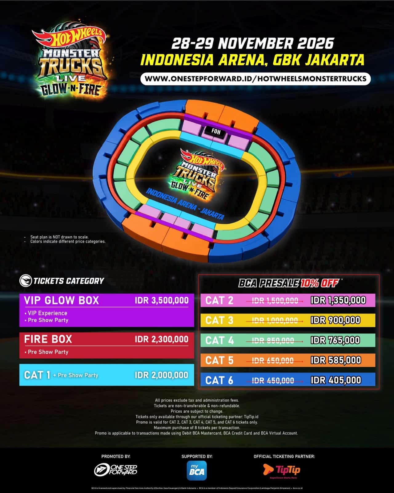 Sewa Mobil Bandung ke Jakarta untuk Nonton Hot Wheels Monster Trucks Live 2026 – Jadwal, Tiket & Harga